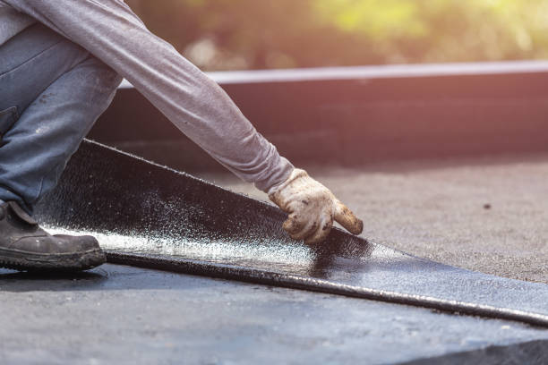 Professional Exterior Waterproofing technician working in West New York, NJ